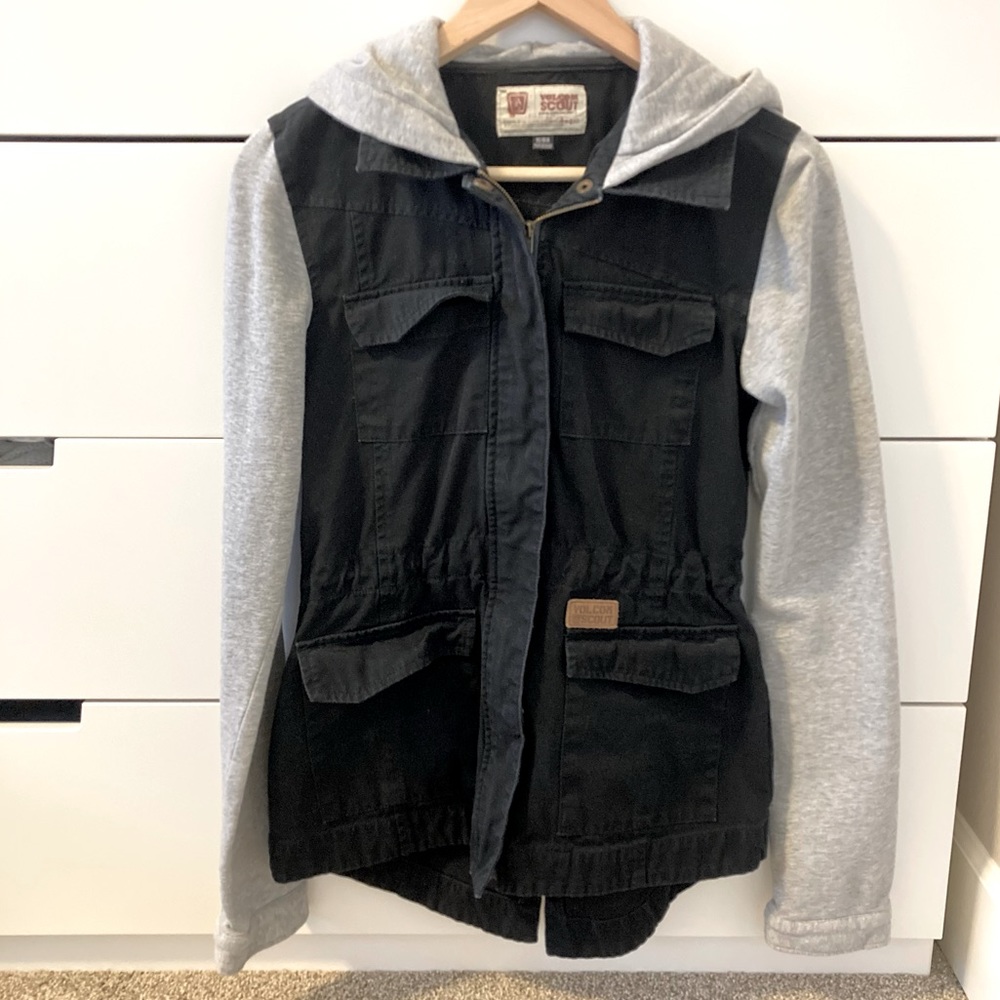 Volcolm scout utility hoodie jacket